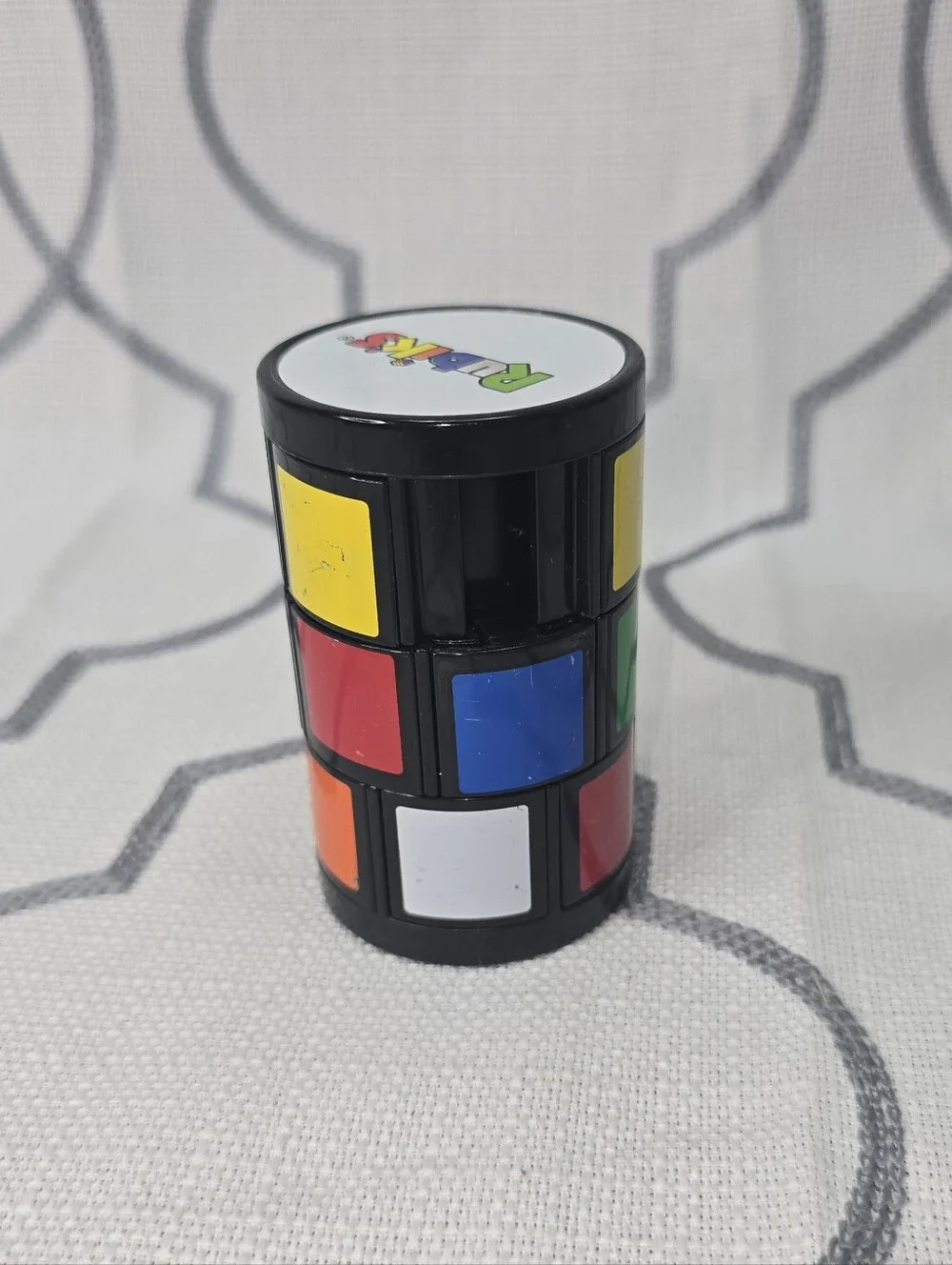 McDonalds Rubik's Cube Cylinder Puzzle Toy From Happy Meal 2020 Rare